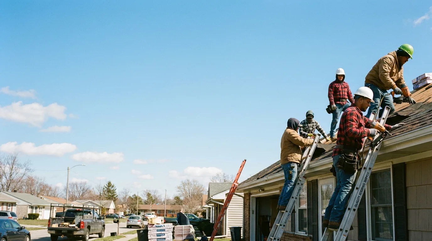 Roofing in Mcfaddin, TX near me